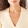 Thumbnail Image 5 of Fossil Rose Gold Tone Mother Of Pearl Mosaic Pendant