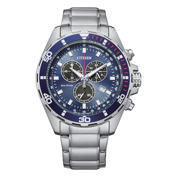 Citizen Eco-Drive Men's Stainless Steel Bracelet Watch