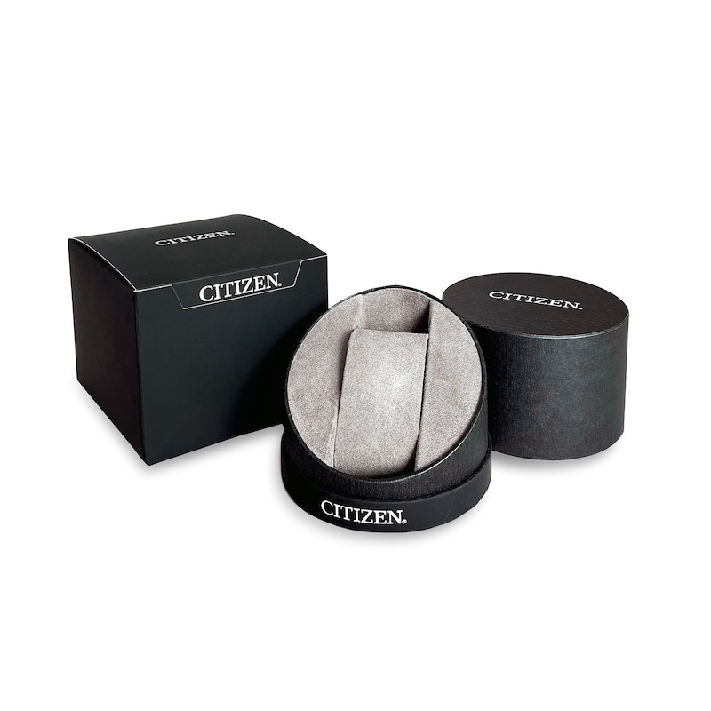 Main Image 5 of Citizen Eco-Drive Men's Black IP Bracelet Watch