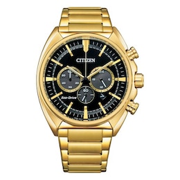 Citizen Eco-Drive Men's Gold Tone Bracelet Watch