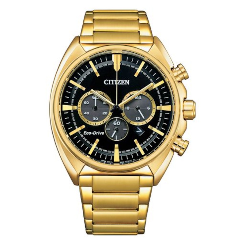 Citizen Eco-Drive Men's Gold Tone Bracelet Watch