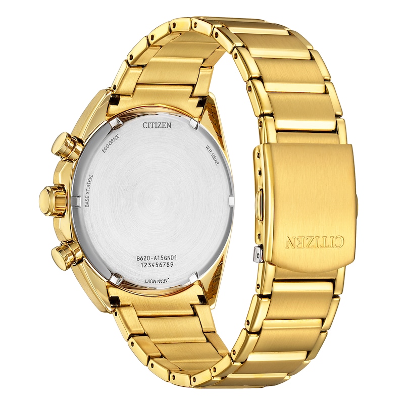 Citizen Eco-Drive Men's Gold Tone Bracelet Watch