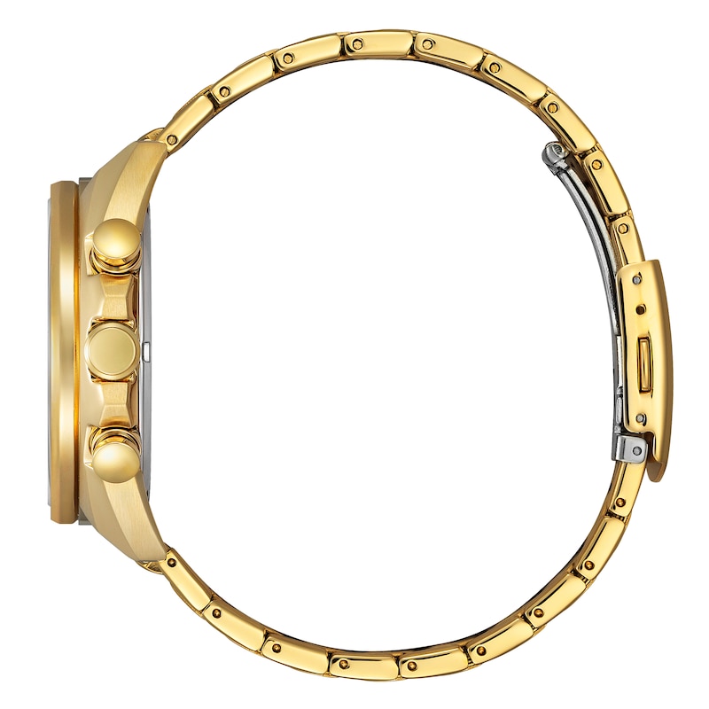 Citizen Eco-Drive Men's Gold Tone Bracelet Watch | H.Samuel
