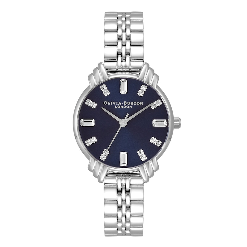 Olivia Burton Art Deco Ladies' Stainless Steel Watch
