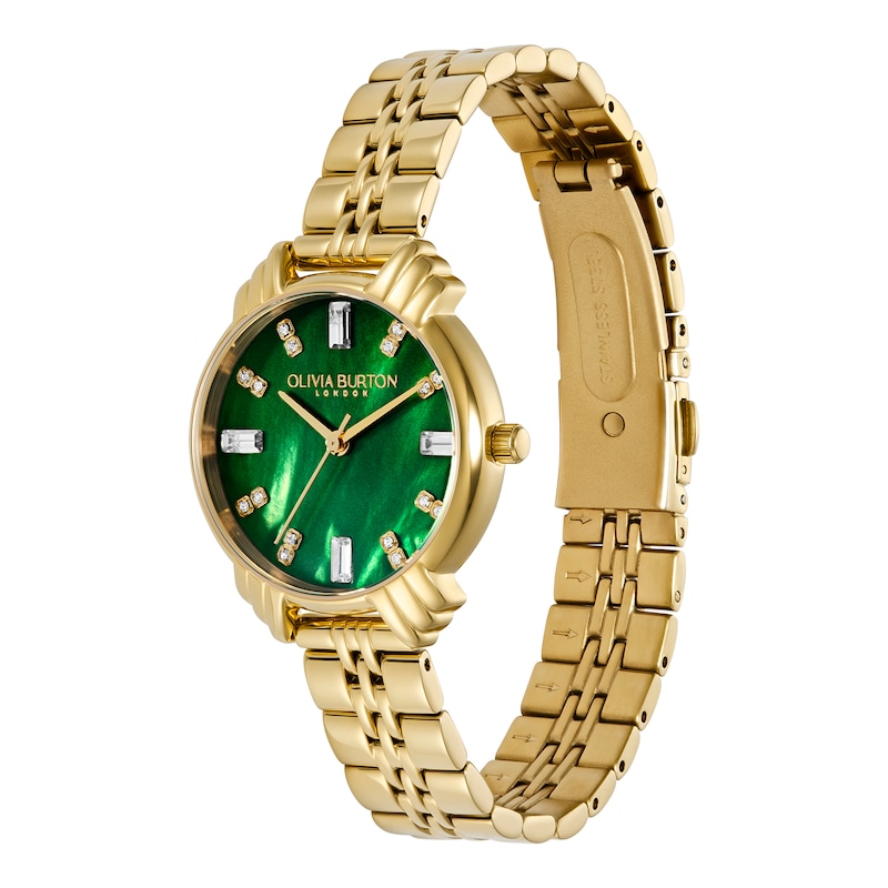 Main Image 2 of Olivia Burton Art Deco Ladies' IP Bracelet Watch