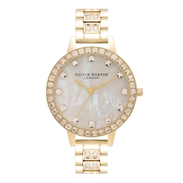 Olivia Burton Treasure Ladies' IP Bracelet Watch
