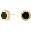 Thumbnail Image 1 of Tommy Hilfiger Gold Tone IP & Black Onyx Stud Earrings