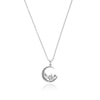 Thumbnail Image 2 of Olivia Burton Celestial Silver & Crystal Moon Pendant