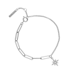 Thumbnail Image 1 of Olivia Burton Celestial Silver & Crystal Star Bracelet