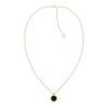Thumbnail Image 1 of Tommy Hilfiger Adjustable Gold Tone IP & Black Onyx Pendant