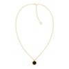 Thumbnail Image 0 of Tommy Hilfiger Adjustable Gold Tone IP & Black Onyx Pendant