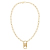 Thumbnail Image 0 of Tommy Hilfiger Gold Tone Monogram Chain Pendant