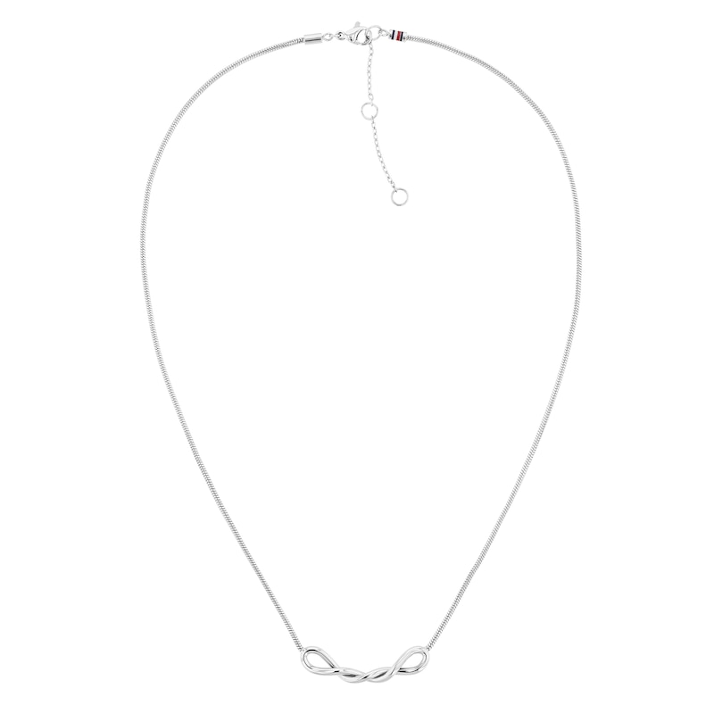 Main Image 1 of Tommy Hilfiger Stainless Steel Twist Necklace