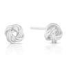 Thumbnail Image 1 of Sterling Silver Knot Stud Earrings