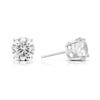 Thumbnail Image 1 of Sterling Silver Round Cubic Zirconia Stud Earrings