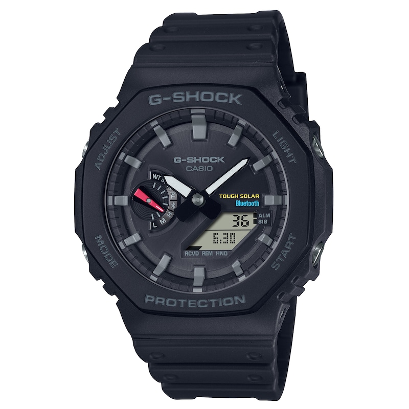 G-Shock GA-B2100-1AER Men's Tough Solar Powered Black Resin Strap Watch