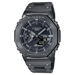 G-Shock GM-B2100BD-1AER Men's Full Metal 2100 Series Black Ion Plated Bracelet Watch
