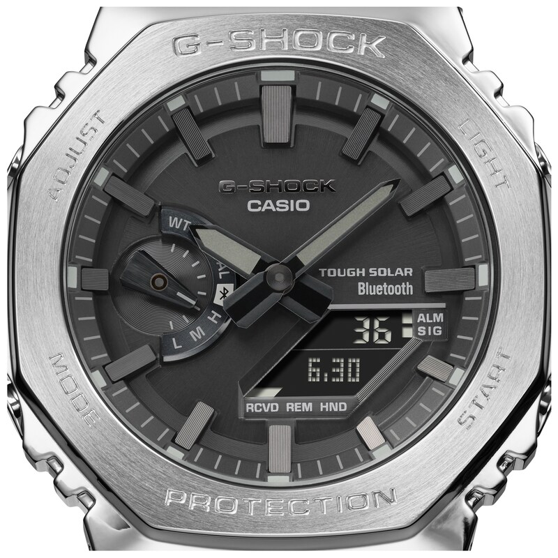 Main Image 2 of G-Shock GM-B2100D-1AER Men's Full Metal 2100 Series Stainless Steel Bracelet Watch
