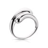 Thumbnail Image 3 of Sterling Silver Large Chunky Wrap Ring Size L