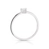 Thumbnail Image 3 of Sterling Silver & Cubic Zirconia Heart Cut Ring Size N