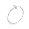 Thumbnail Image 2 of Sterling Silver & Cubic Zirconia Marquise Cut Ring Size N