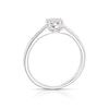 Thumbnail Image 3 of 9ct White Gold 0.15ct Diamond Round Cluster Ring