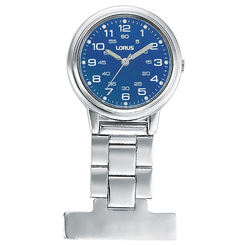 Main Image 1 of Lorus Stainless Steel Blue Dial Fob Watch
