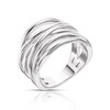 Thumbnail Image 2 of Sterling Silver Multi Band Ring Size L