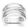 Thumbnail Image 1 of Sterling Silver Multi-Band Ring Size P