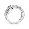 Thumbnail Image 3 of Sterling Silver Multi-Band Ring Size P
