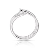 Thumbnail Image 3 of Sterling Silver Triple Wave Ring Size P