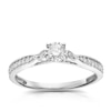Thumbnail Image 1 of 9ct White Gold 0.20ct Total Diamond Solitaire Ring