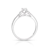 Thumbnail Image 3 of 9ct White Gold 0.20ct Total Diamond Solitaire Ring