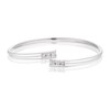 Thumbnail Image 0 of Sterling Silver 0.15ct Diamond Total Open Bangle