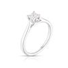 Thumbnail Image 1 of 9ct White Gold 0.50ct Diamond Total Solitaire Ring