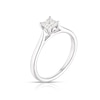 Thumbnail Image 2 of 9ct White Gold 0.50ct Diamond Total Solitaire Ring