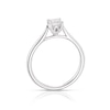 Thumbnail Image 3 of 9ct White Gold 0.50ct Diamond Total Solitaire Ring