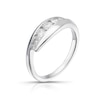 Thumbnail Image 1 of 9ct White Gold 0.40ct Diamond Channel Set Eternity Ring