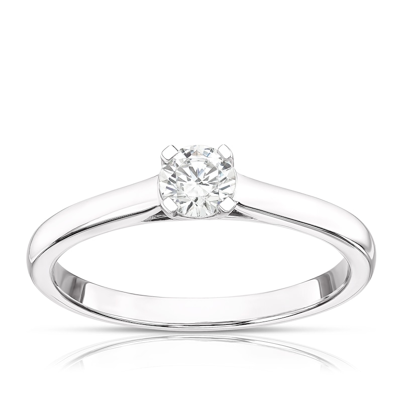 The Forever Diamond 18ct White Gold 0.33ct Solitaire Ring