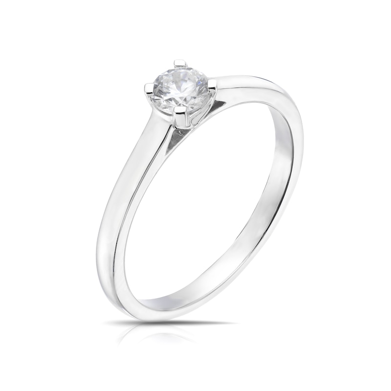 Main Image 2 of The Forever Diamond 18ct White Gold 0.33ct Diamond Solitaire Ring