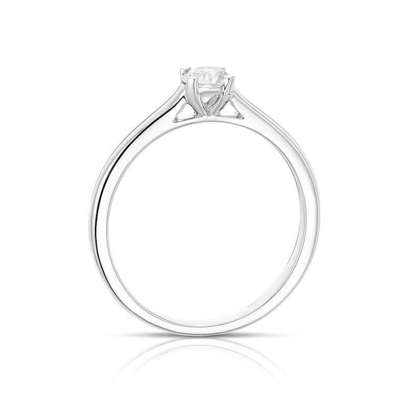 Main Image 3 of The Forever Diamond 18ct White Gold 0.33ct Diamond Solitaire Ring