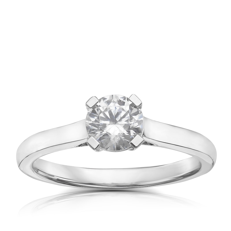 Main Image 1 of The Forever Diamond 18ct White Gold 0.75ct Diamond Solitaire Ring
