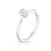 Thumbnail Image 2 of 18ct White Gold 0.40ct Oval Cut Solitaire Ring