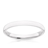 Thumbnail Image 1 of 9ct White Gold 2mm Extra Heavy Court Ring