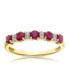 Thumbnail Image 0 of 9ct Gold Ruby & Diamond Ring