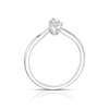 Thumbnail Image 2 of 18ct White Gold 0.40ct Diamond Pear Cut Solitaire Ring