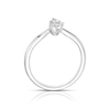 Thumbnail Image 3 of 18ct White Gold 0.40ct Diamond Pear Cut Solitaire Ring