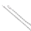 Thumbnail Image 3 of Sterling Silver 18 Inch Rope Chain Necklace