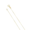 Thumbnail Image 2 of 9ct Yellow Gold Open Circle 18 Inch Rolo Chain Necklace