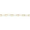 Thumbnail Image 2 of 9ct Yellow Gold Paper Link Chain Bracelet